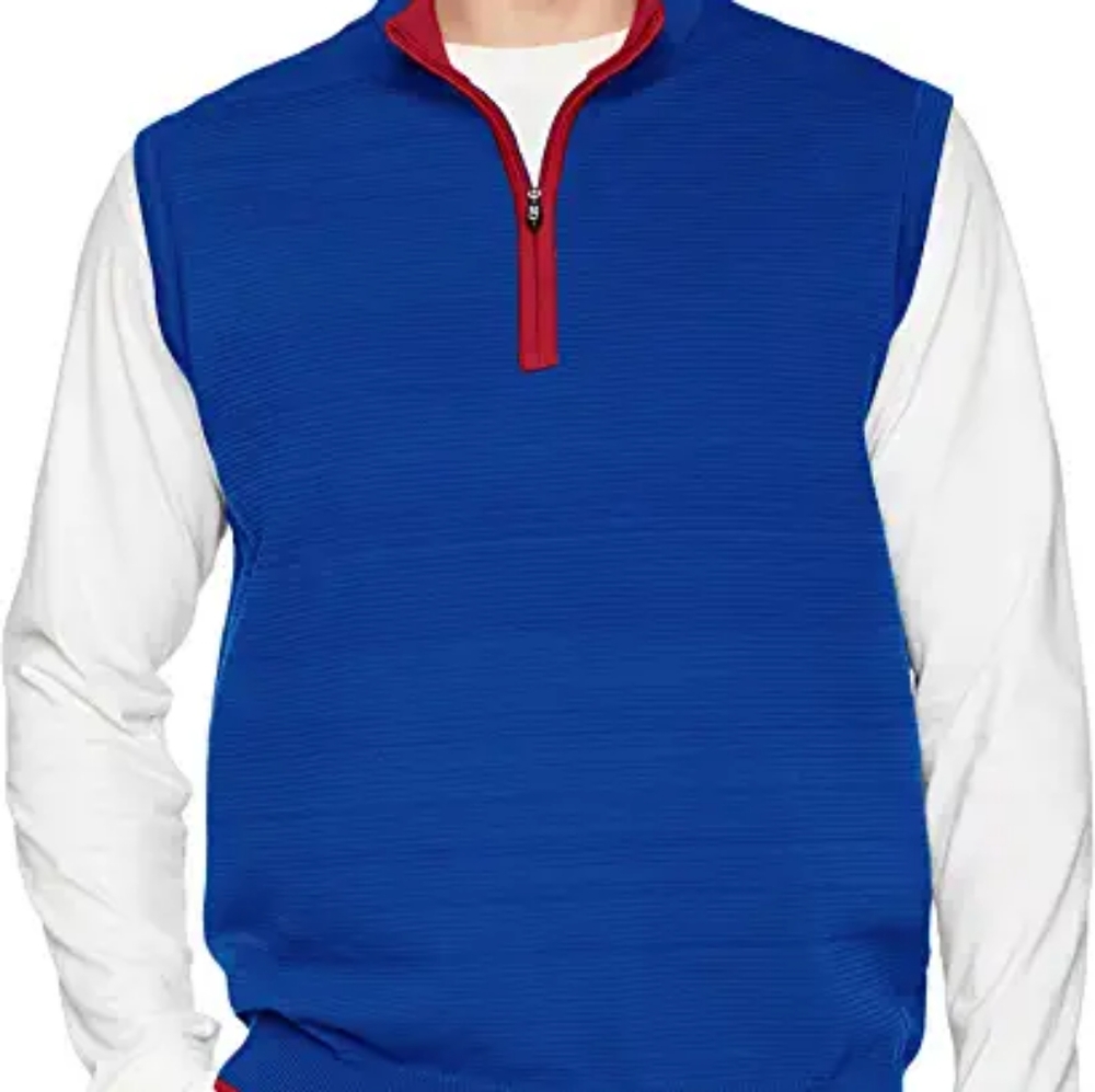 Cutter & Buck Men's Impact v-neck perf sweater